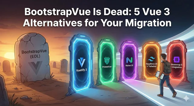 BootstrapVue Is Dead: 5 Vue 3 Alternatives for Your Migration