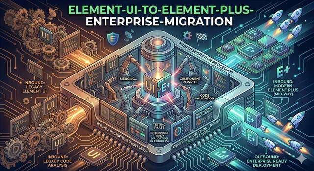 Element UI to Element Plus: A Practical Migration Map for Enterprise Dashboards