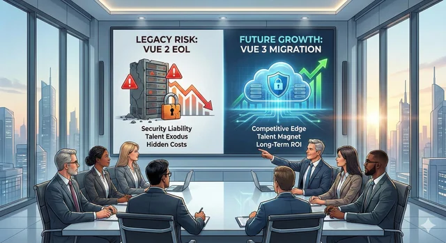 The CEO's Guide to Vue 2 EOL: What Non-Technical Executives Need to Know