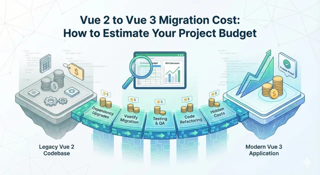 Vue 2 to Vue 3 Migration Cost: How to Estimate Your Project Budget
