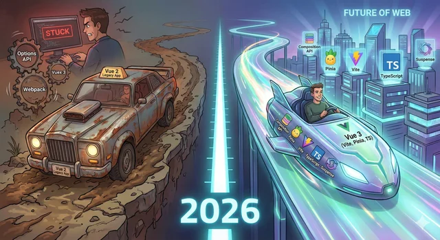 Vue 3 in 2026: 5 Features Your Competitors Are Using While You're Stuck on Vue 2